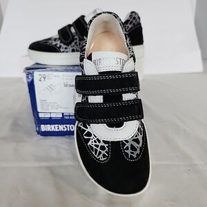 Birkenstock EU Size 29 US Size K11 Davao Reflective Lines Black Regular Fit